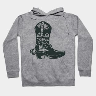 Boots Hoodie